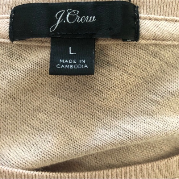 J.Crew sequins tee size large - Picture 4 of 6